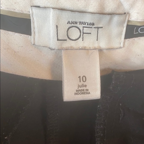 Ann Taylor black slacks - Picture 2 of 2